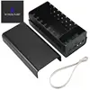 24-Hour Delivery 21X18650 Battery Case Welding Free Power Bank Case With Light 18650 Battery Charge Box Detachable Portable DIYC 1