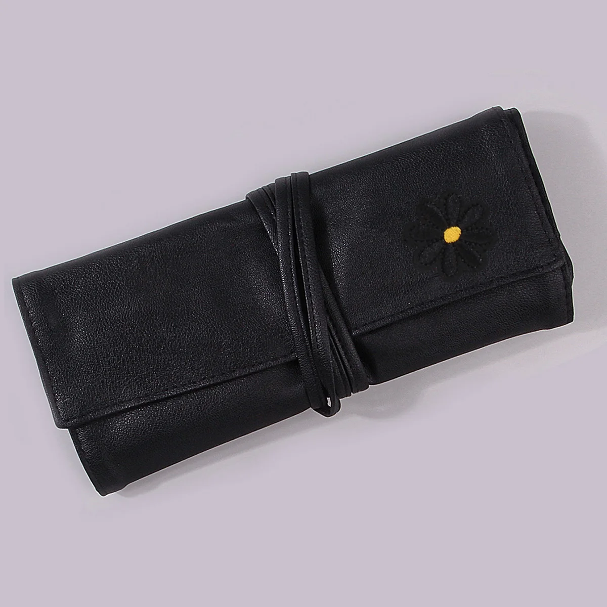 Aufrollbare Make-up-Pinseltasche – Wasserdichter Reise-Organizer Für Bis Zu 19 Pinsel, Platzsparend & Praktisch