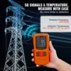VEVOR 3-in-1 EMF Meter 5Hz-6GHz Handheld Rechargeable Electromagnetic Field Radiation Detector Digital LCD EMF Tester, Discount 3
