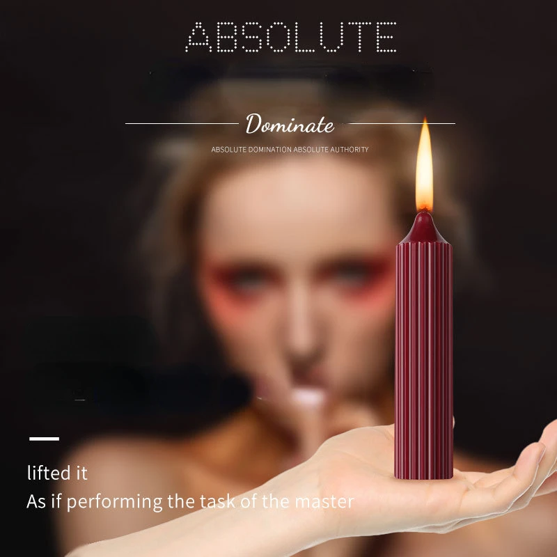 BDSM Paraffin Low Temperature Candle Adult and Female Flirting Dropping Wax Play Accessorie for Couples Game Sex Toy