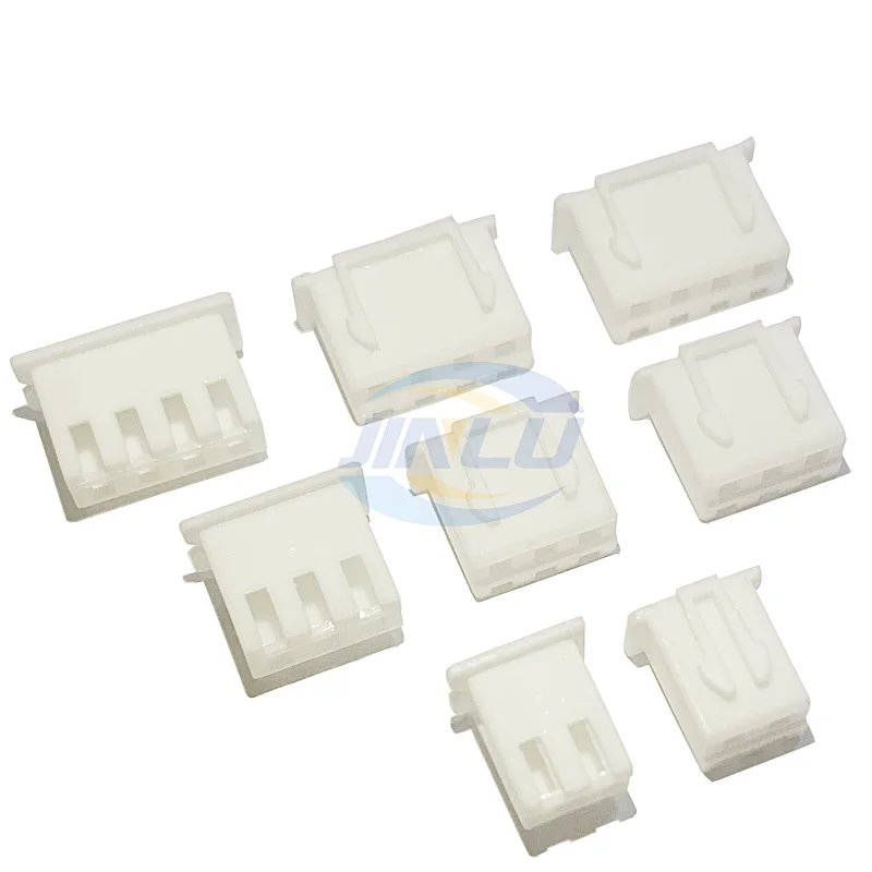 Connector XH2.54mm 2P 3P 4P 5P 6P 7P 8P 9P 10P 11P 12P 13P 14P 15P 16P 18P 20P Straight needle Bent needle Rubber shell 50pcs wire connectors wiring connector