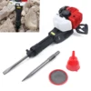 Light Weight Power Drill Digging Machine Hand-Held Rock Drill Breaker (One Tip And One Flat) for Road-Building and Telecom Works 6