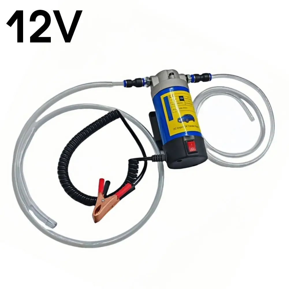 12V/24V Tragbare Ölpumpe Elektrische Getriebe Öl Extractor Öl Transfer Pumpe Mit Auslass Schlauch Für Autos motorräder Marine – Detail 1