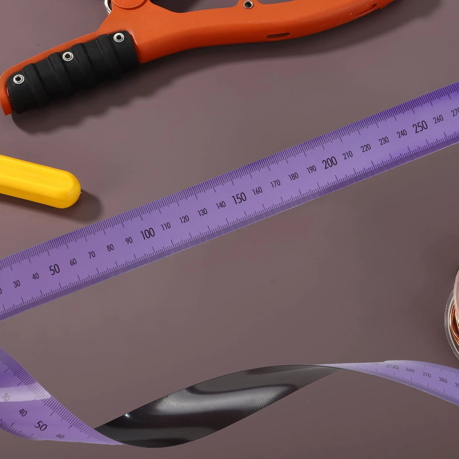 자석 자자용자, 15.74인치 유연한 자석 측정 테이프(인치 및 센티미터 표시, 교실 화이트보드용)