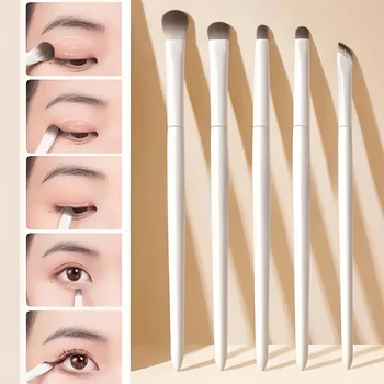Set di pennelli per il trucco degli occhi da 5 pezzi, perfetto come compagno di viaggio e regalo per amiche, fidanzate e mogli