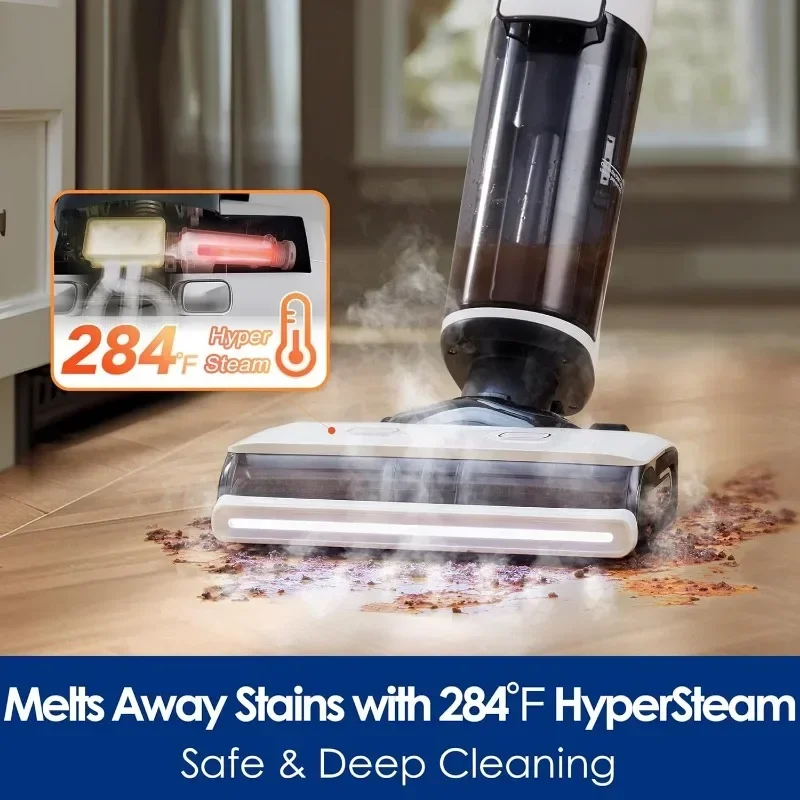Tineco Floor ONE S7 Steam Cordless Wet Dry Vacuum Steam Mop All-in-One, Floor Washer for Sticky Mess Clean Up on Hard Floors 3