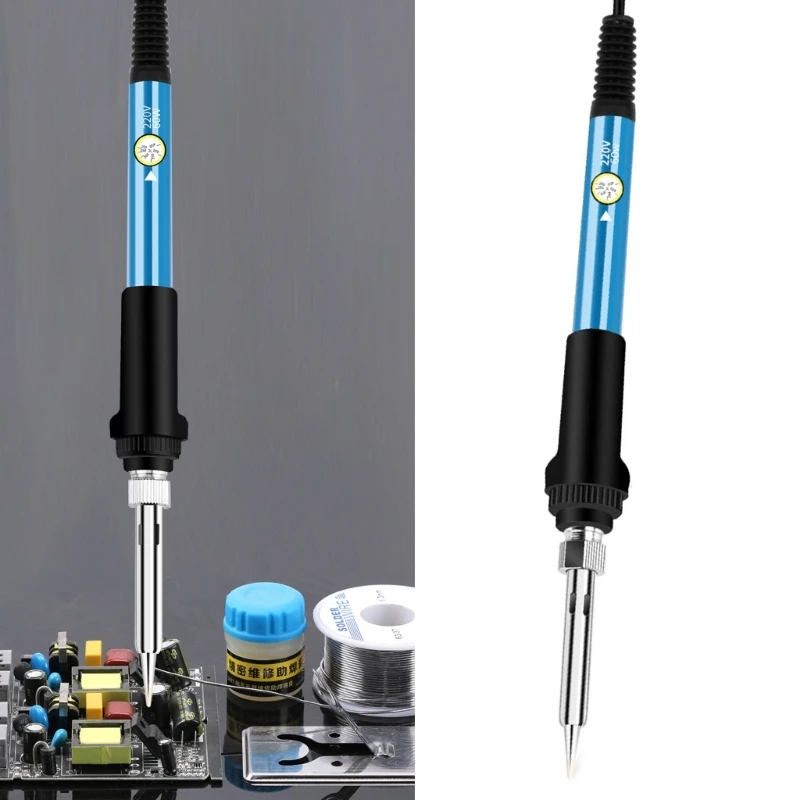 

60W Digital Electric Soldering Iron Set Home Repairs Jewelry Metal Headdress