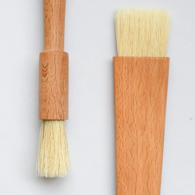 Multipurpose Kitchen Brush Bristle Grill Barbecue Oil Brush Baking Cooking Butter Paint Home Cleaning Brushes BBQ Tools