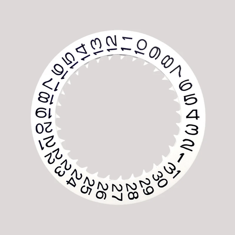 Automatic Mechanical Day Date Dial Wheel - Red, Blue, Black 세트