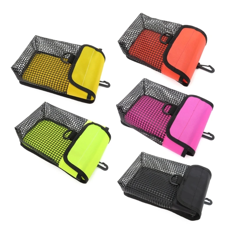 Snorkeling Equipment Carry Pouches Buoys Mesh Storage Pocket Divings Gear Bag H58D For diving storage bag,diving mesh bag