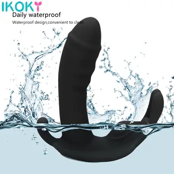 Wearable Butterfly Dildo Vibrator G Spot Massager Vibrating Panties Clitoris Stimulator Sex Toys for Women 10 Speed 5