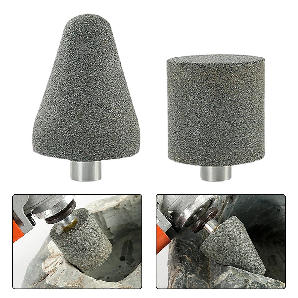 

1Pcs Grinding Wheel Polishing Bit 10mm Round Shank Cylindrical Conical Sharpening Head Tool For Grinder Rotary Tools Accessories