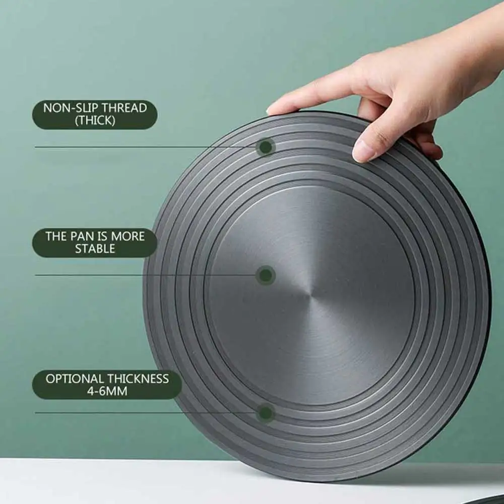 Heat Transfer Plate Black Proof Pot with Handle Induction Cooker Heat