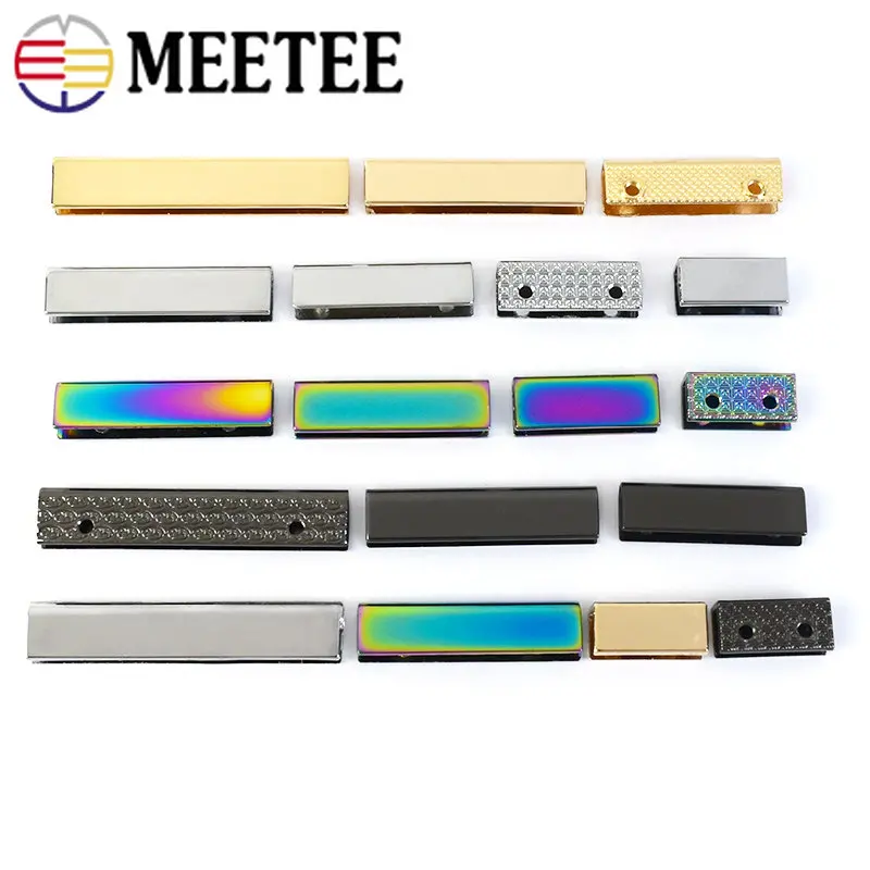 

10Pcs Metal Corner Protector Buckle Screw Bag Strap Tail Clip Clasp Handbag Leather Belt Craft DIY Bags Making Supplies Hardware