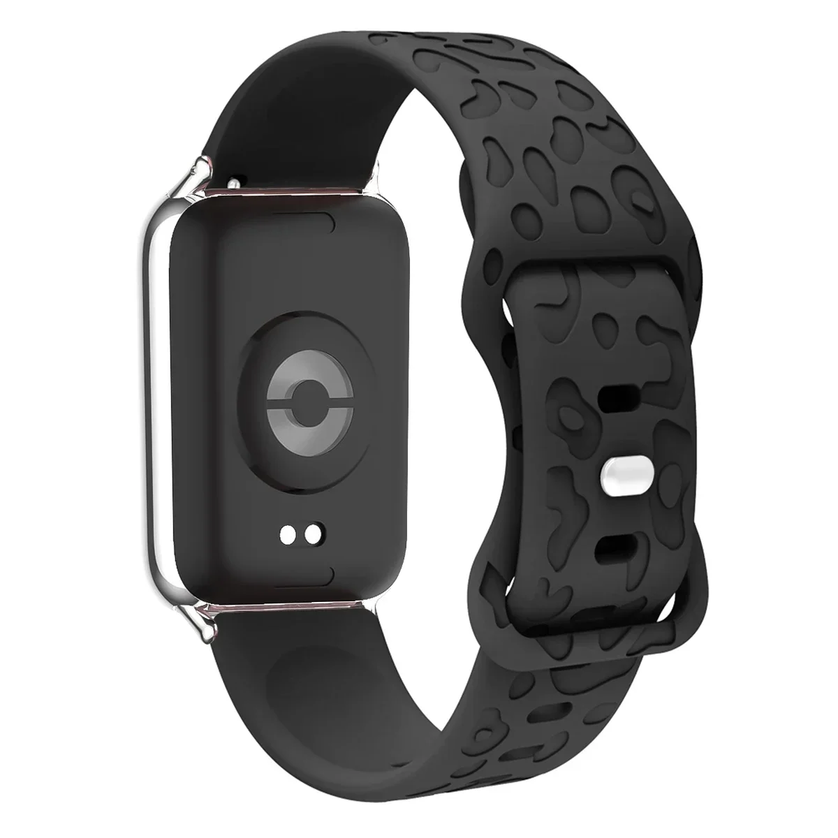 Silicone Leopard Sports Strap Replacement Band - Versatile Fitness Watch Accessory
