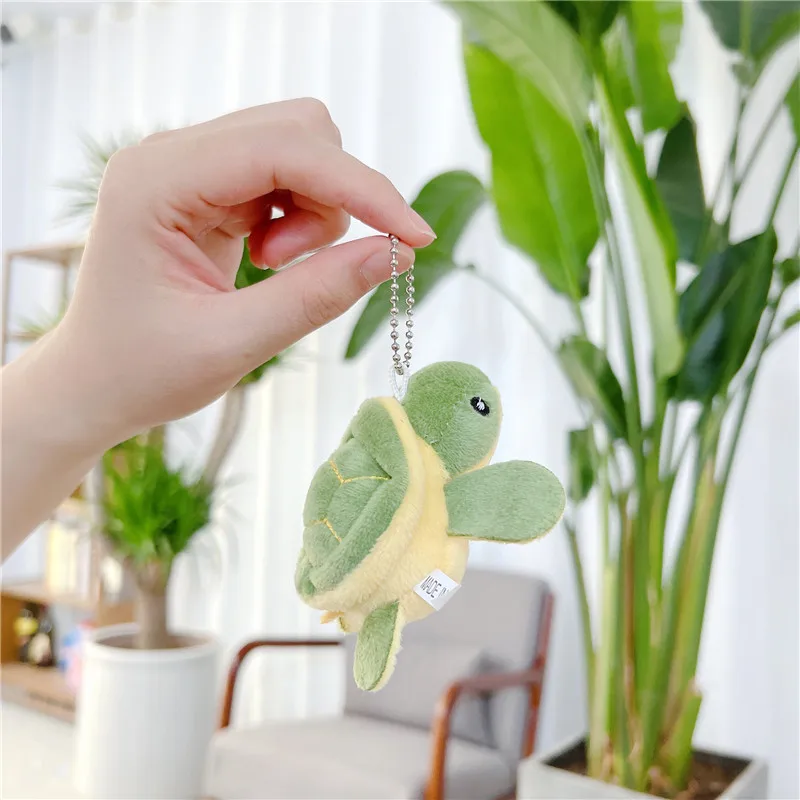 Plush Keychain,Key Chain,Plush Toy 1PC Sea Turtle Plush Toy Stuffed Animals Cute Small Keychains Pendant Kids Toys for Children Gifts Keychains