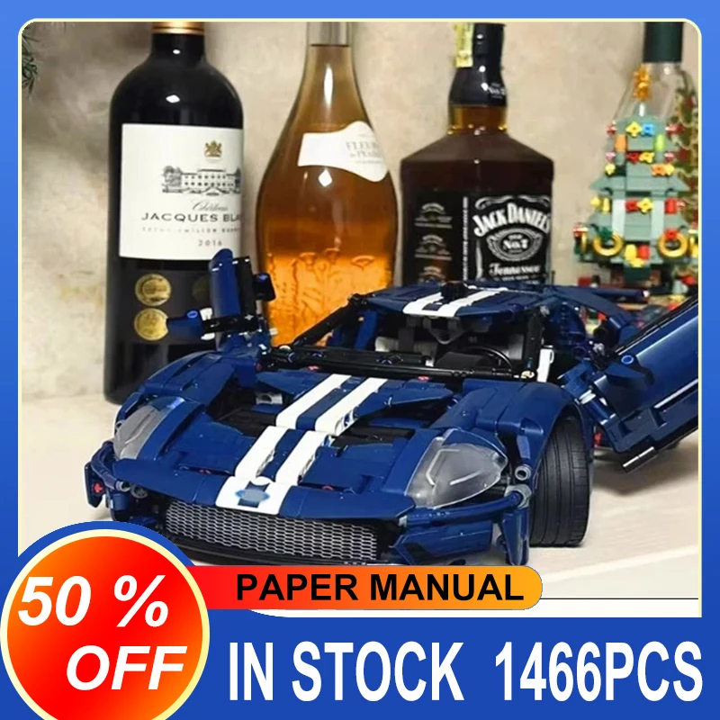 

1466 шт., Детский конструктор MOC MK6002 GT, для детей