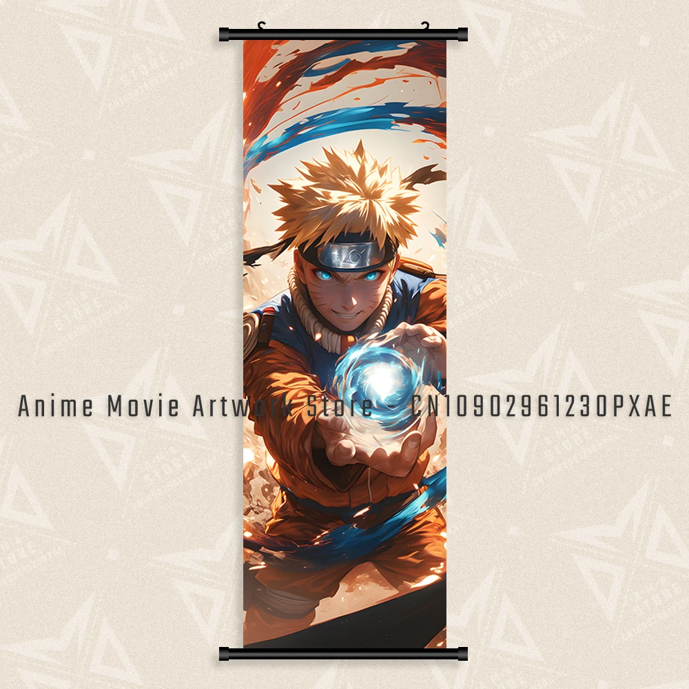 Naruto Anime Wall Art Canvas - Hatake Kakashi Home Decoration Mural