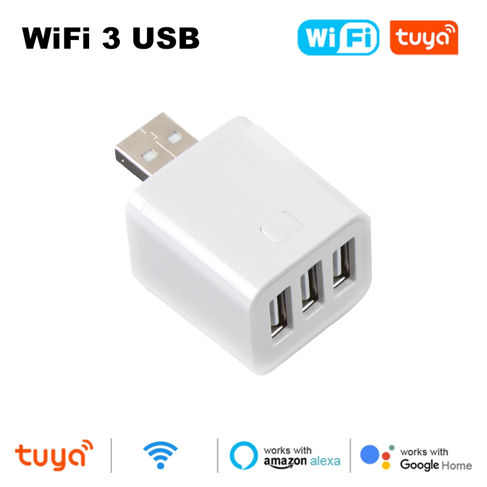 Tuya Smart WiFi/Zigbee Micro USB Adaptor Switch 5V Mini 1
