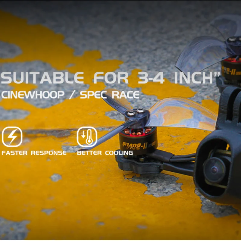 รูปสินค้า มอเตอร์ไร้แปรงสำหรับโดรนแข่ง Fpv