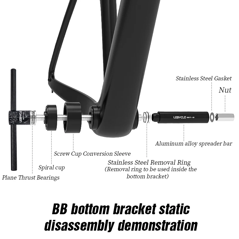 Adapter Press Fit Fahrrad Tretlager Achse Für MTB ... - Grandado