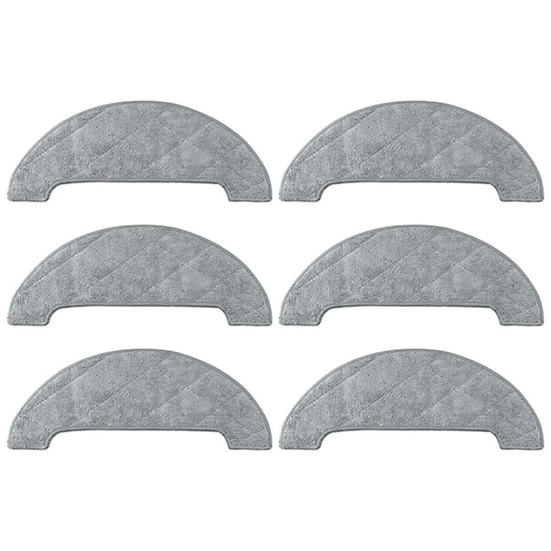 

6 Pcs Replacement Accessories Compatible For HONITURE Q6 Pro Robot Vacuum Cleaner Duster