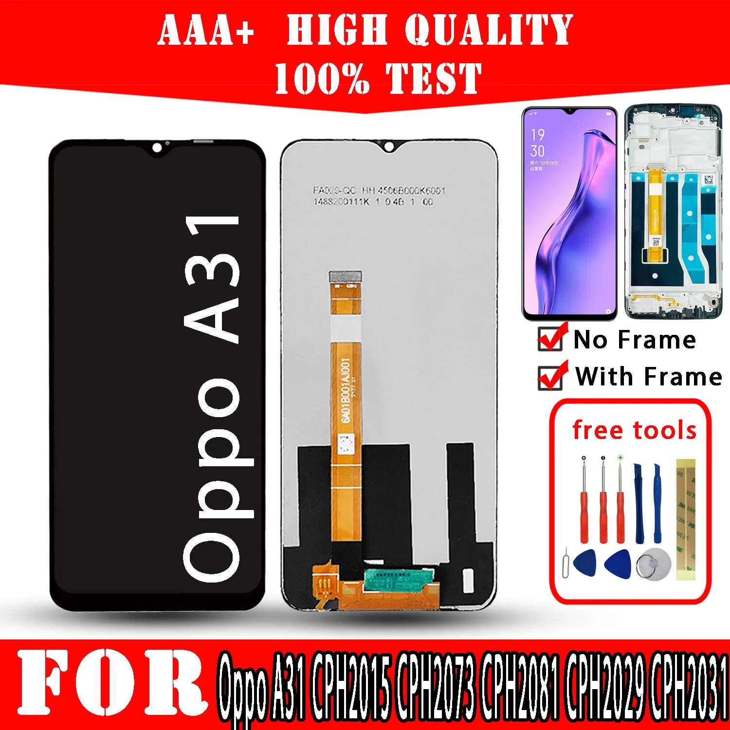 LCDForOppoA312020CPH2015CPH2073CPH2081CPH2029DisplayPremium