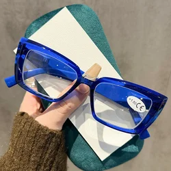 Vintage - Inspired Square Frame Sunglasses - Stylish and Versatile High - Definition Eyewear (Blue)