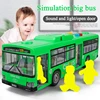 High quality plus size drop-resistant bus bus bus children 3 years old 6 baby simulation inertia bus model toy 1