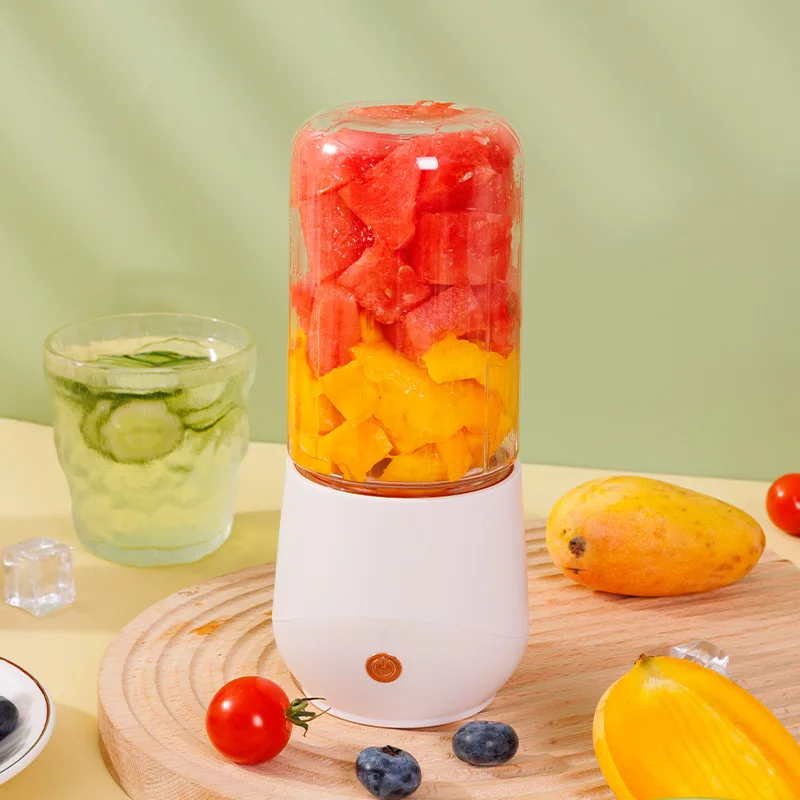 

Electric Juicer Fruit Vegetable Milkshake Mixers Juicers Cup Rechargeable USB Multifunction Automatic Small Food Juicer Maker