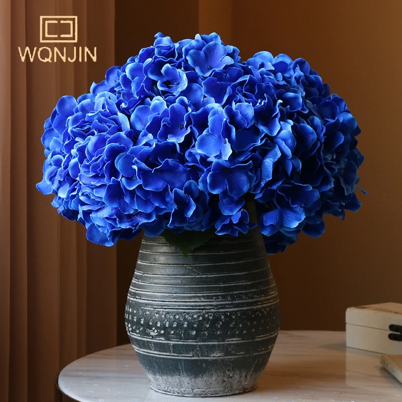 1 Strauß künstliche große Hortensie Blume nach Hause Hochzeits feier Geburtstag Neujahr Valentinstag Blumen dekor künstliche Blume