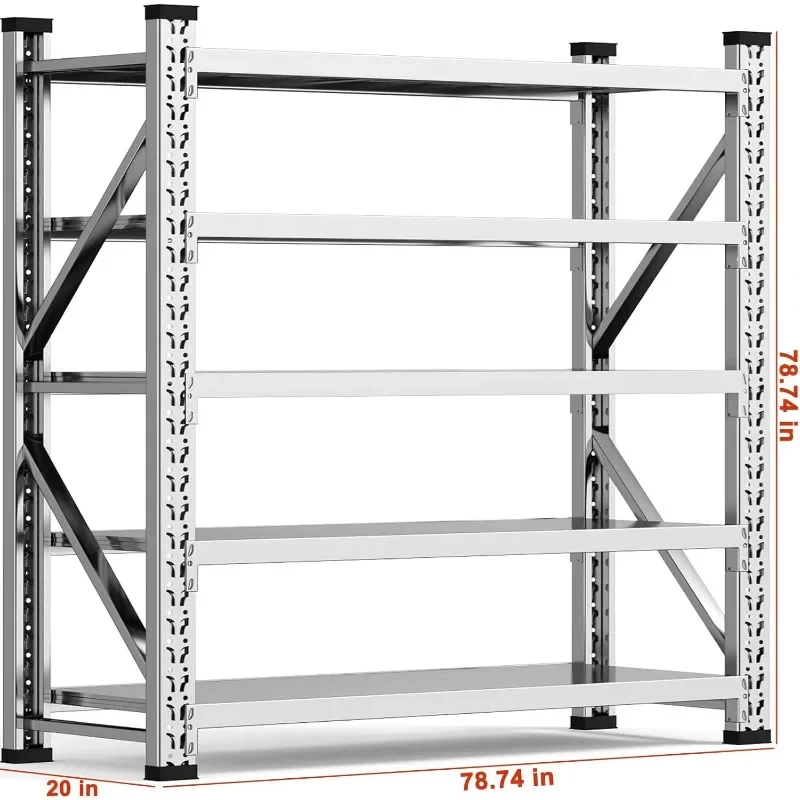78"W Garage Shelving 2