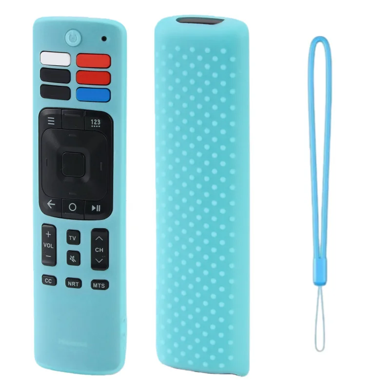 ? Hisense ERF3A69 ERF3R69 ERF3I69 ERF3S69용 실리콘 케이스 TOSHIBA:CT-95003 리모컨 미끄럼 방지 텍스처 쉘 보호 커버