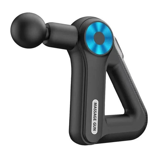 Electric Triangular Fascia Gun With 9-Level Muscle Vibration Relaxation Massage, Convenient Massage Gun With 9 Massage Heads 6