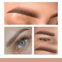 5ML Eyebrow Tattoo Ink Professional Pigment for Eyeliner Black Tattoo Microblading Paint Ink For Semi Permanent Makeup 2