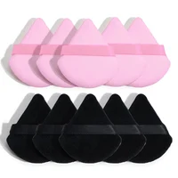 10Pcs Triangle Powder Puff Wet Dry Use For Loose Powder Liquid Cosmetic Soft Plush Powder Puff Makeup Foundation New In Trending 1