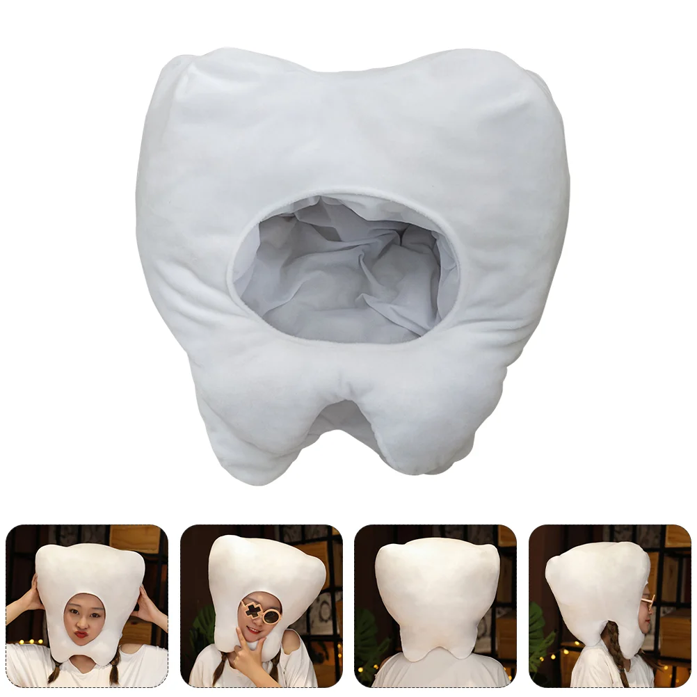 

Novelty Tooth Hat Headgear Tooth Headgear for Halloween