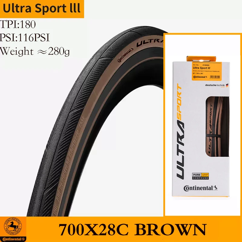 Continental Ultra Sport Race Road Bicycle Tires - Premium Performance 700c Bike Tyres