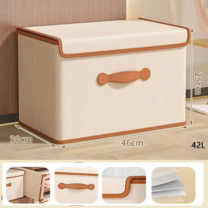 Lidded Clothes Storage Box 7