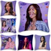 Hot Singer Rodrigos Olivia Sours Pillow Covers Cartoon Sofa Decorative Home Double-sided Printing Short Plush Cute Cushion Cover 1