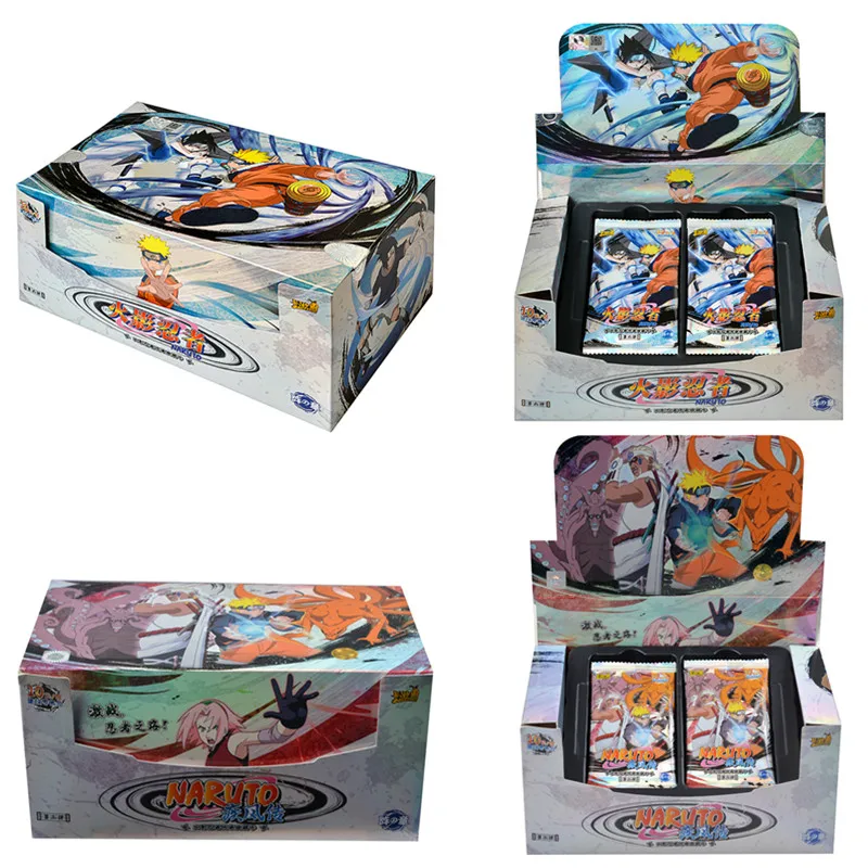 Naruto Card Box for Children's Festival Card Deck Box Trading Card Storage Box