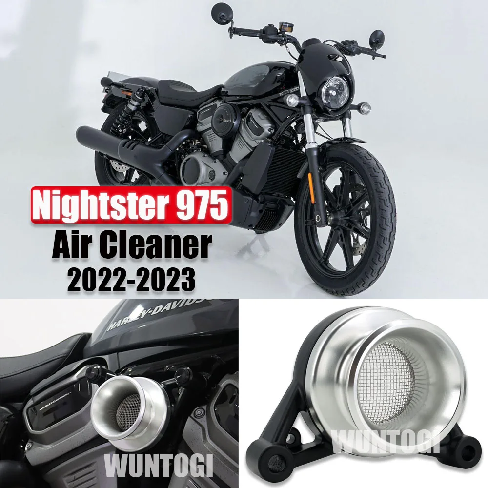 

Nightster 975 Air Filter Intake Cleaner System Kit For Harley Nightster 975 RH975 Rh975 Special 2022 2023 Motorcycle Accessories
