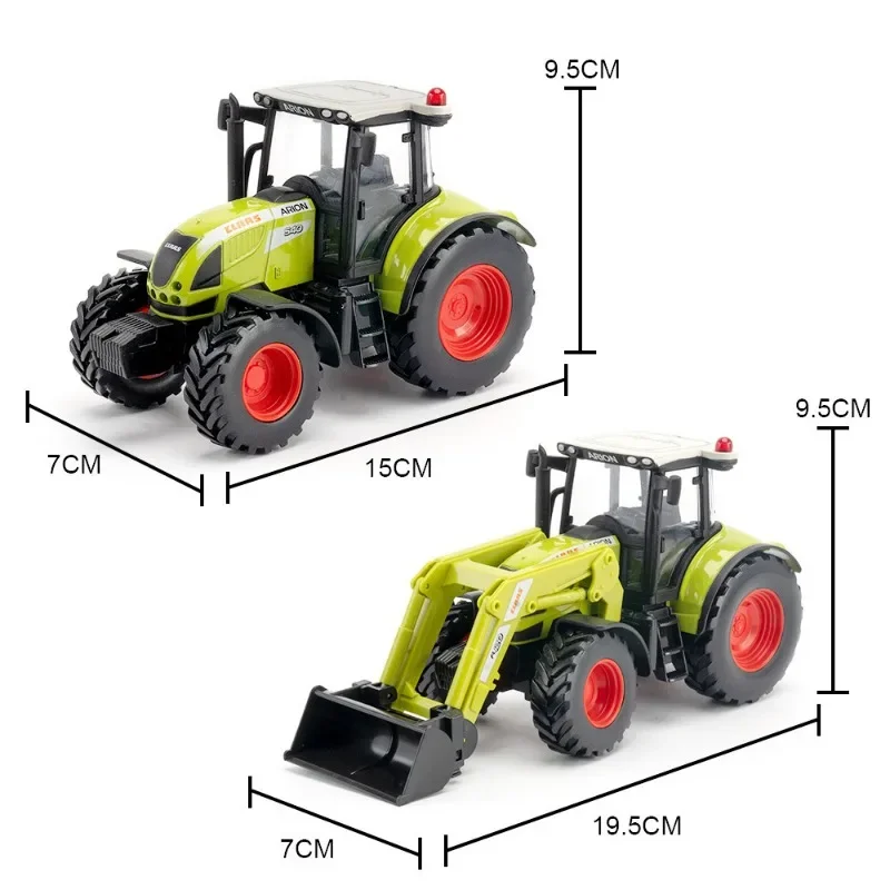 ミニモデル Diecast Metal 1:32 Agricultural Tractor Model Sound and