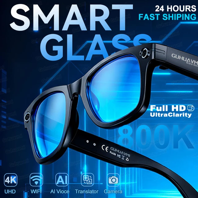 2025 New Upgrade Smart Glasses With Camera Video