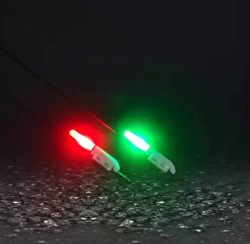 Electronic Light Stick 5 pcs/lot With 2 Rechargeable Battery Clip on Telescopic Rod Waterproof Glowing Lamp Night Fishing
