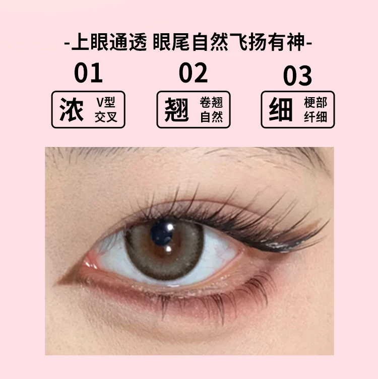 Description Picture 6 of itemLAKANAKU Fox Eye Cluster Lashes Premade Eyelashes Fluffy Fans Natural Soft