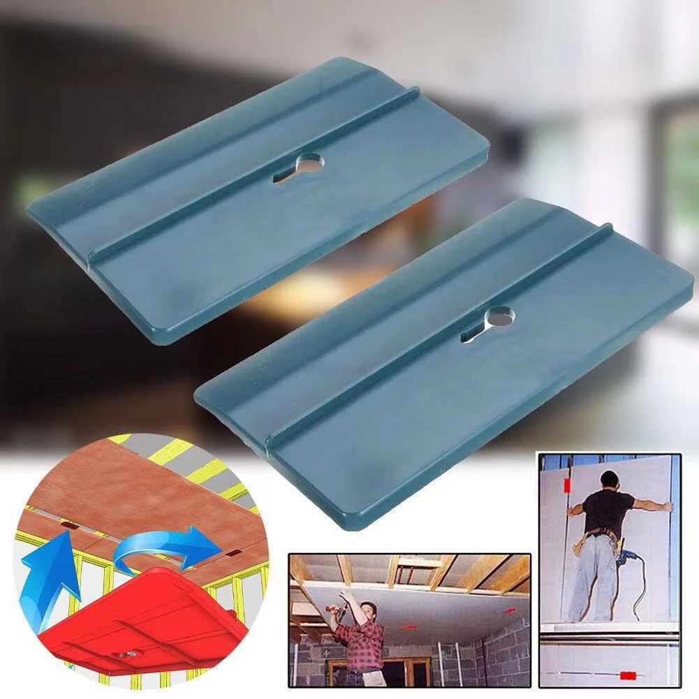 

1PCS Ceiling Positioning Plate Plasterboard Fixing Board Supporting Installing Drywall Sloped Wall Carpenter Tool