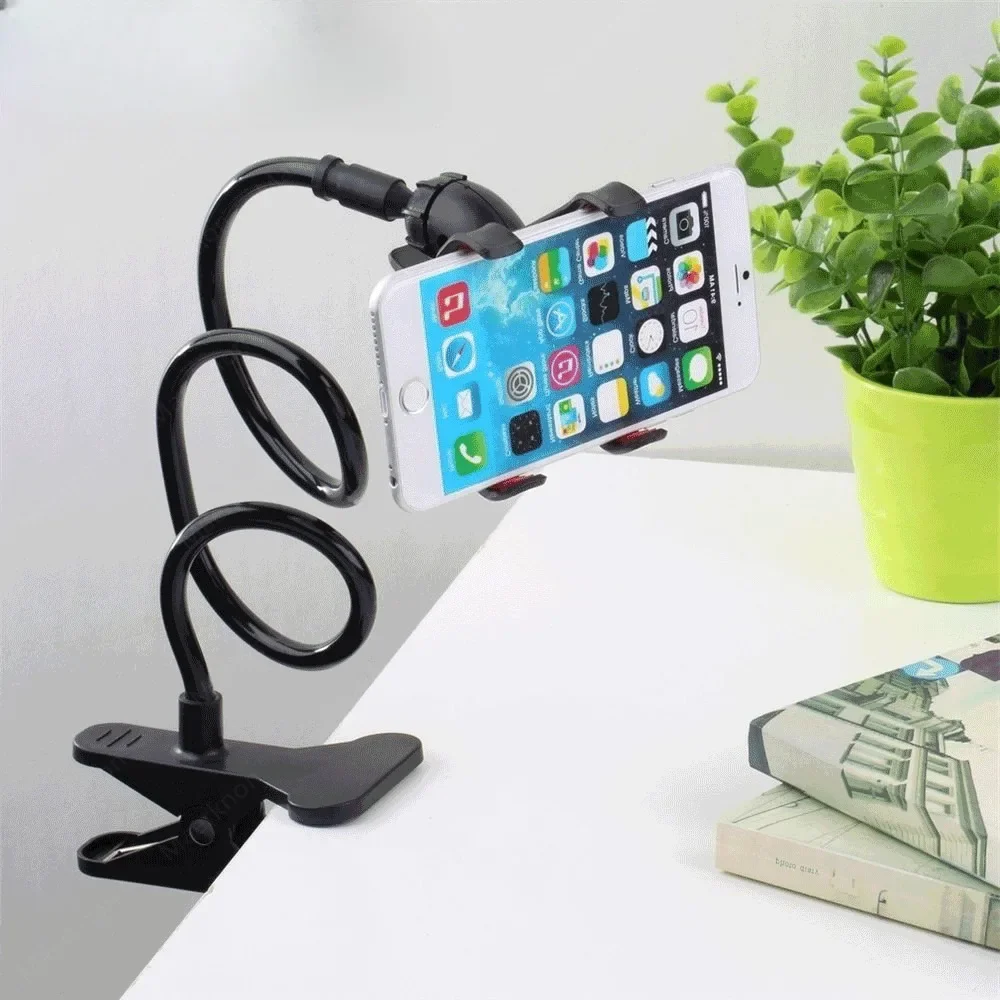 Universal Cell Phone Holder Flexible Long Arm lazy Phone Stands Clamp Bed Tablet Car Mount Bracket For iPhone XS Samsung Support