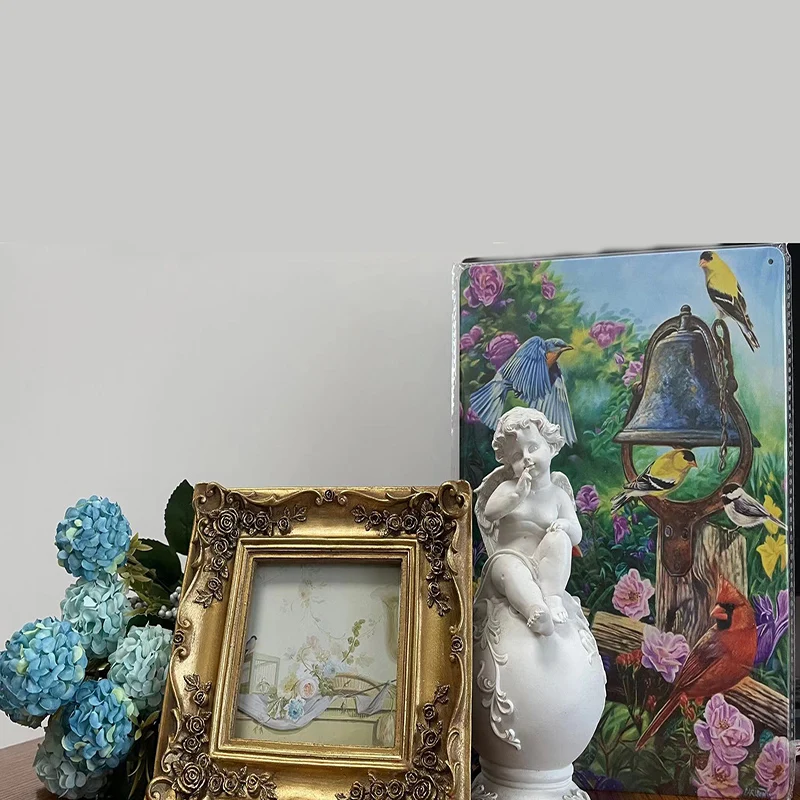 Tableaux sur toile Cadre baroque doré ancien