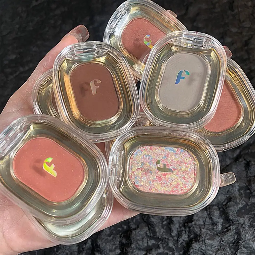 Eye Shadow Smooth Glitter Eyeshadow Low Saturation 9 Colors Eye Cosmetics Monochrome Eyeshadow Matte Eye Shadow Gentle And Clear Waterproof